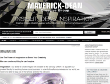 Tablet Screenshot of maverickdean.com